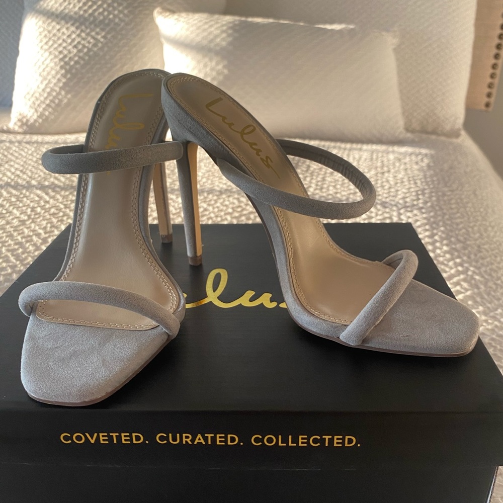 Grey heels